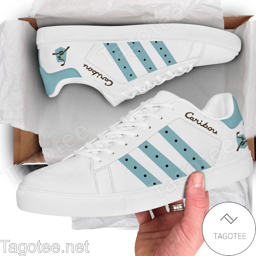 Caribou Coffee Logo Print Stan Smith Shoes - MiuShop