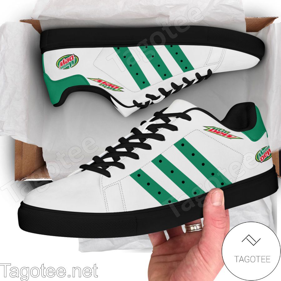 Mountain Dew Logo Print Stan Smith Shoes - MiuShop a