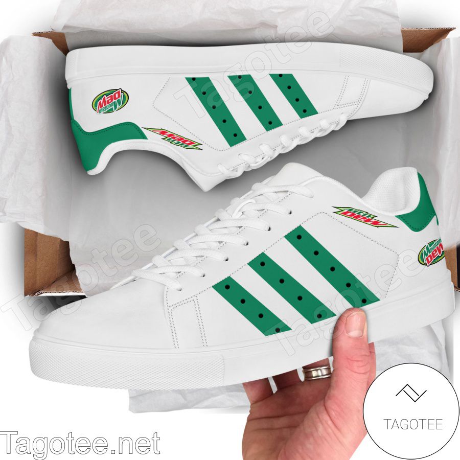 Mountain Dew Logo Print Stan Smith Shoes - MiuShop