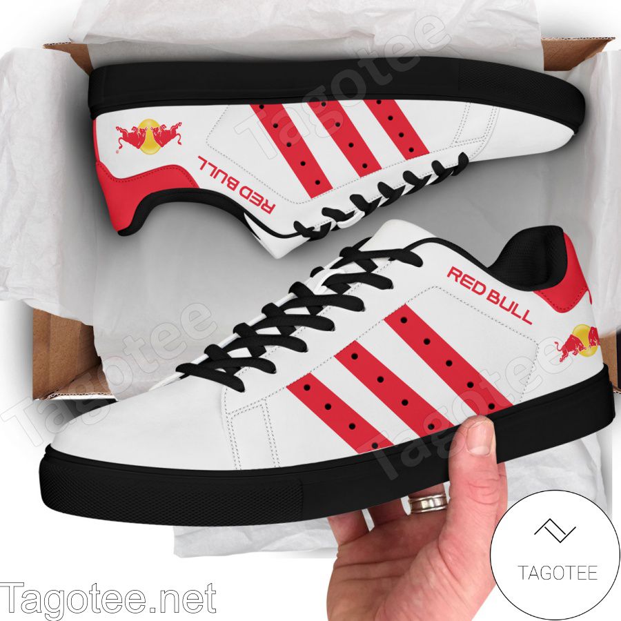 Red Bull Logo Print Stan Smith Shoes - MiuShop a