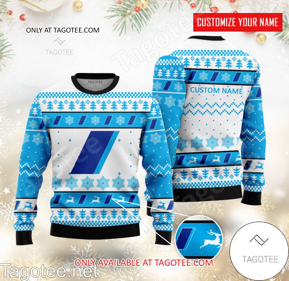 ANA All Nippon Airways Personalized Logo Ugly Christmas Sweater - MiuShop