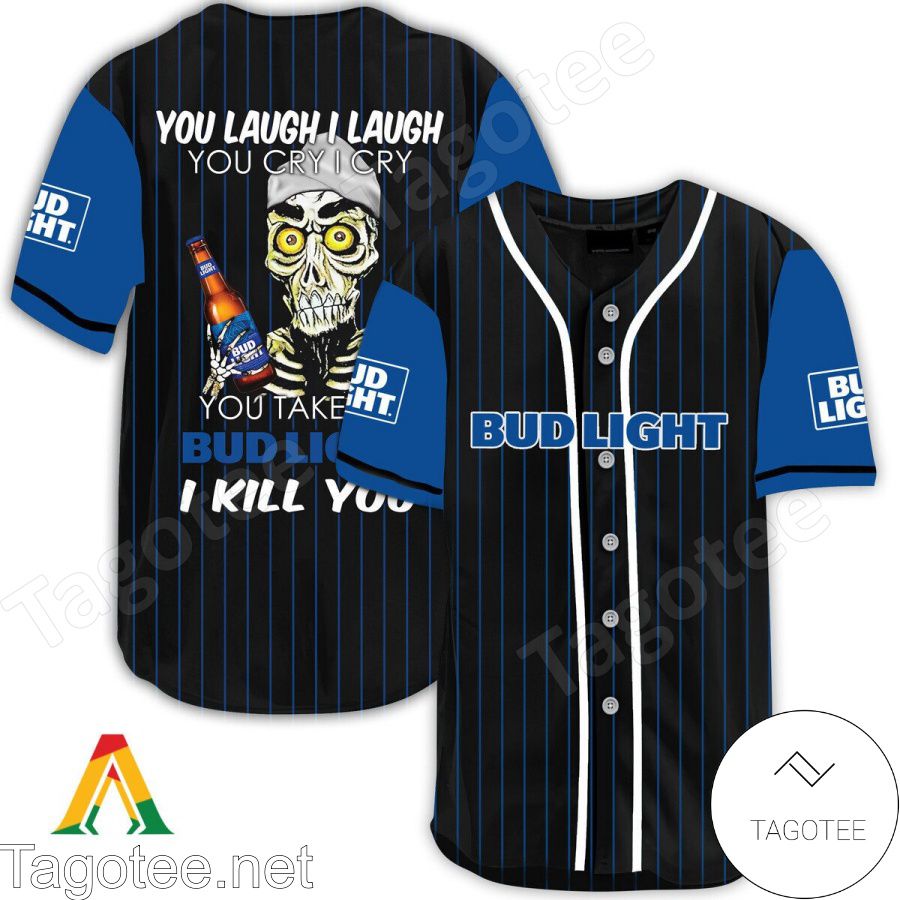 Achmed Take My Bud Light I Kill You You Laugh I Laugh Baseball Jersey