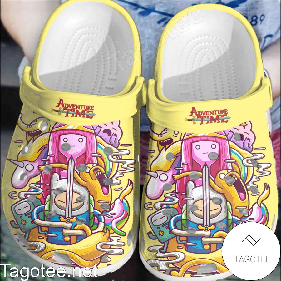 Adventure Time Cartoon Movie Crocs Clogs