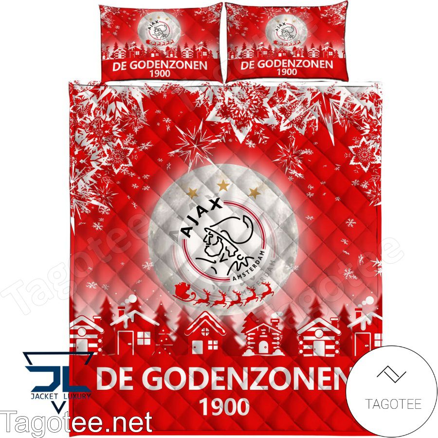 Afc Ajax De Godenzonen 1900 Christmas Bedding Set a