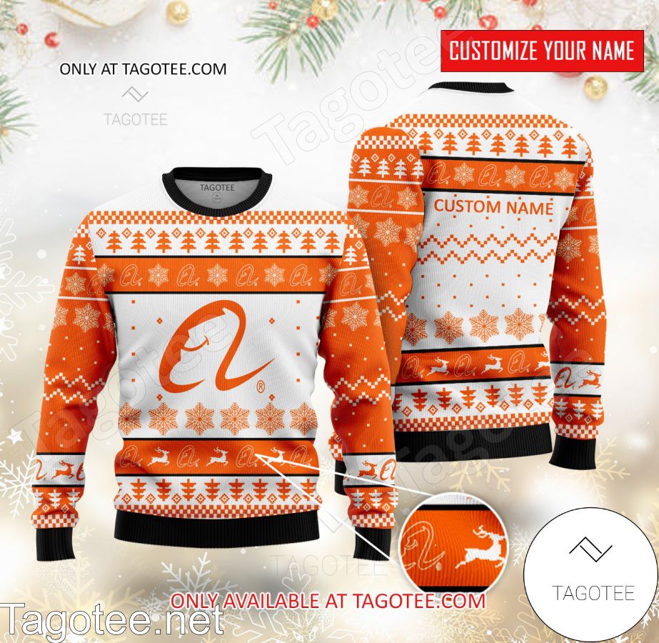 Alibaba Logo Personalized Ugly Christmas Sweater - MiuShop