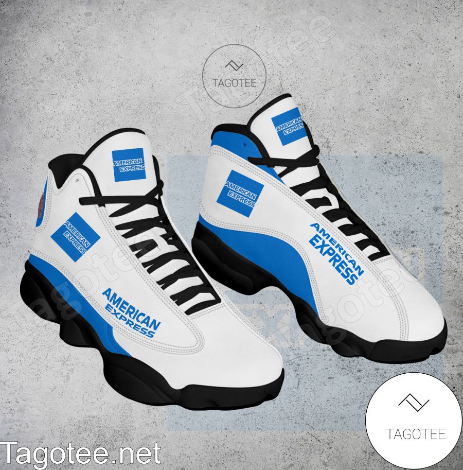 American Express Logo Air Jordan 13 Shoes - EmonShop a