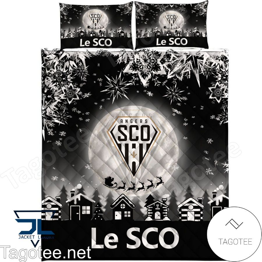 Angers Sco Le Sco Christmas Bedding Set a