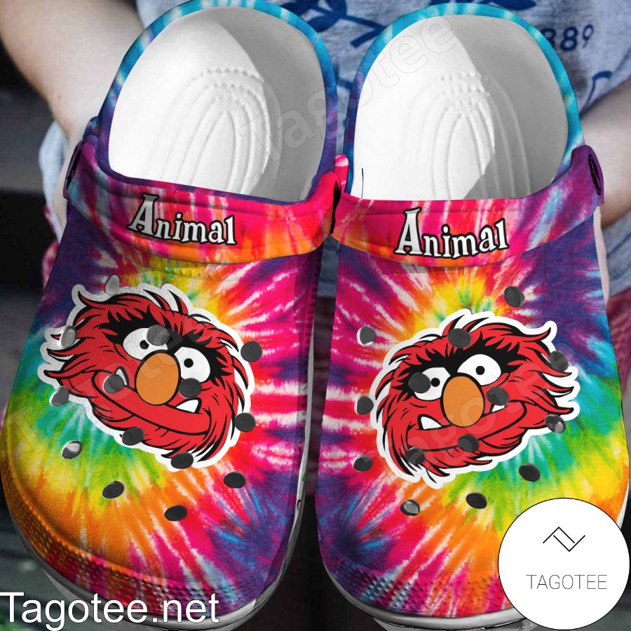 Animal The Muppets Tie Dye Crocs Clogs