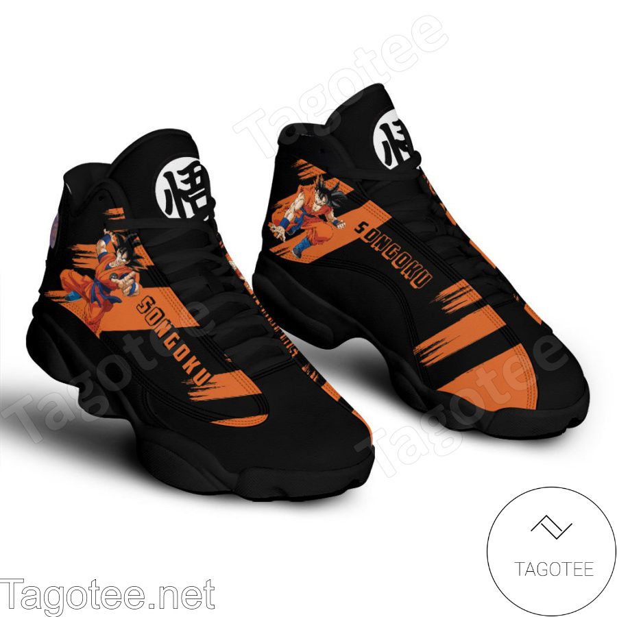 Anime Dragon Ball Songoku Air Jordan 13 Shoes