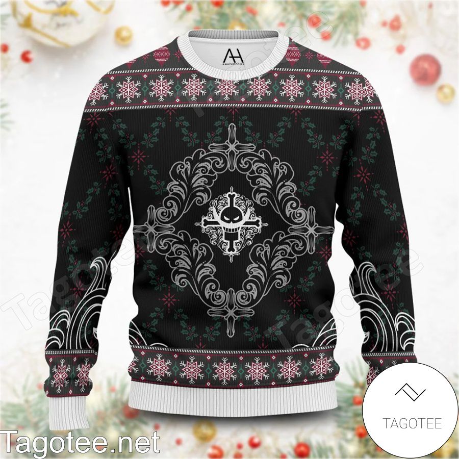 Anime One Piece Symbol Ugly Christmas Sweater