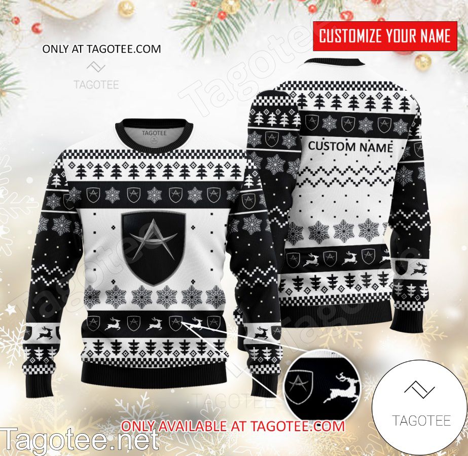 Apollo Automobil Logo Personalized Ugly Christmas Sweater - EmonShop