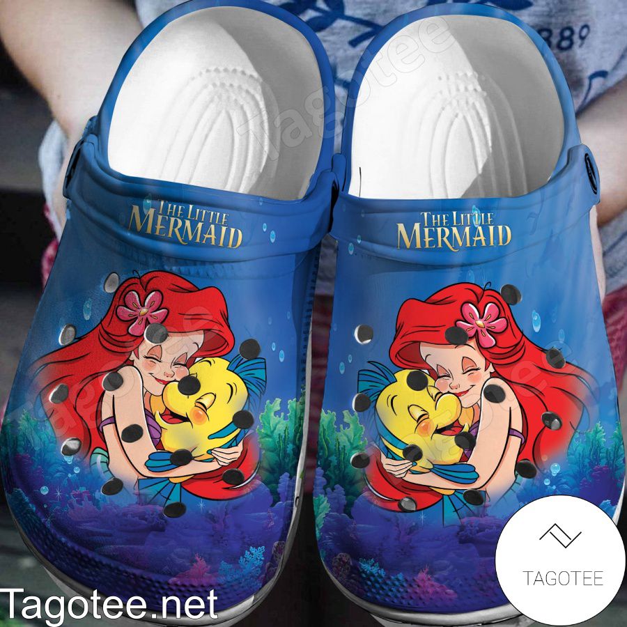 Ariel The Little Mermaid Crocs Clogs