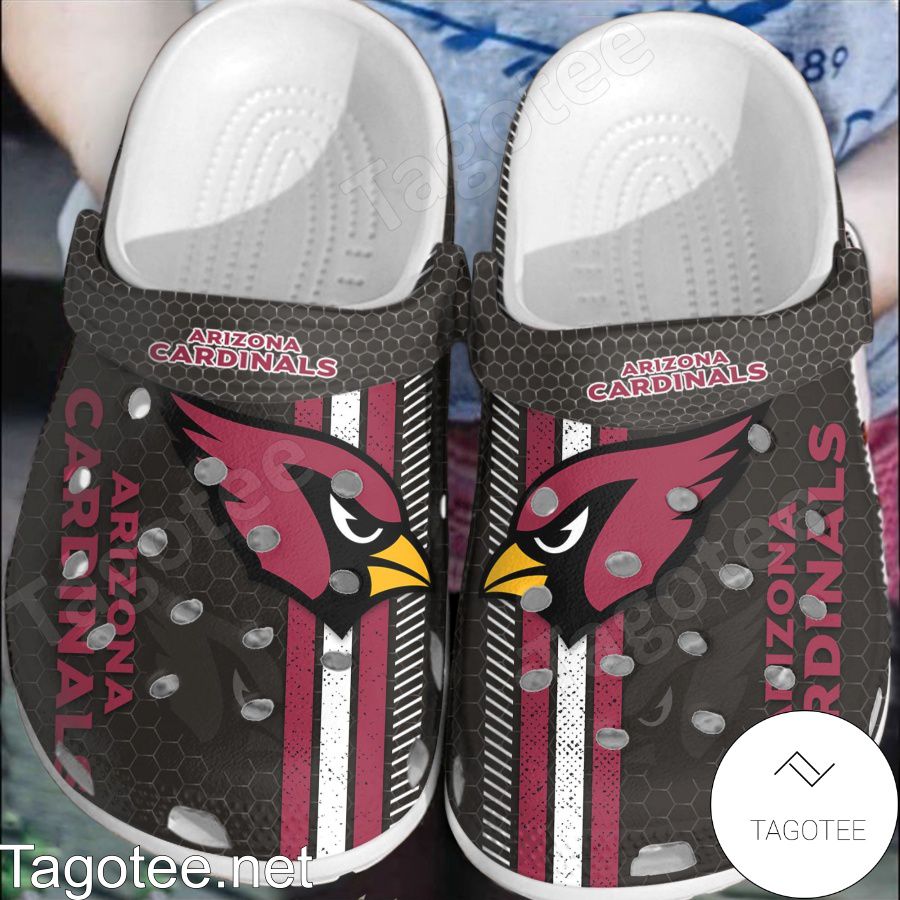 Arizona Cardinals Hive Pattern Crocs Clogs