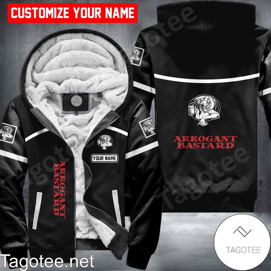 Arrogant Bastard Custom Uniform Fleece Hoodie - MiuShop