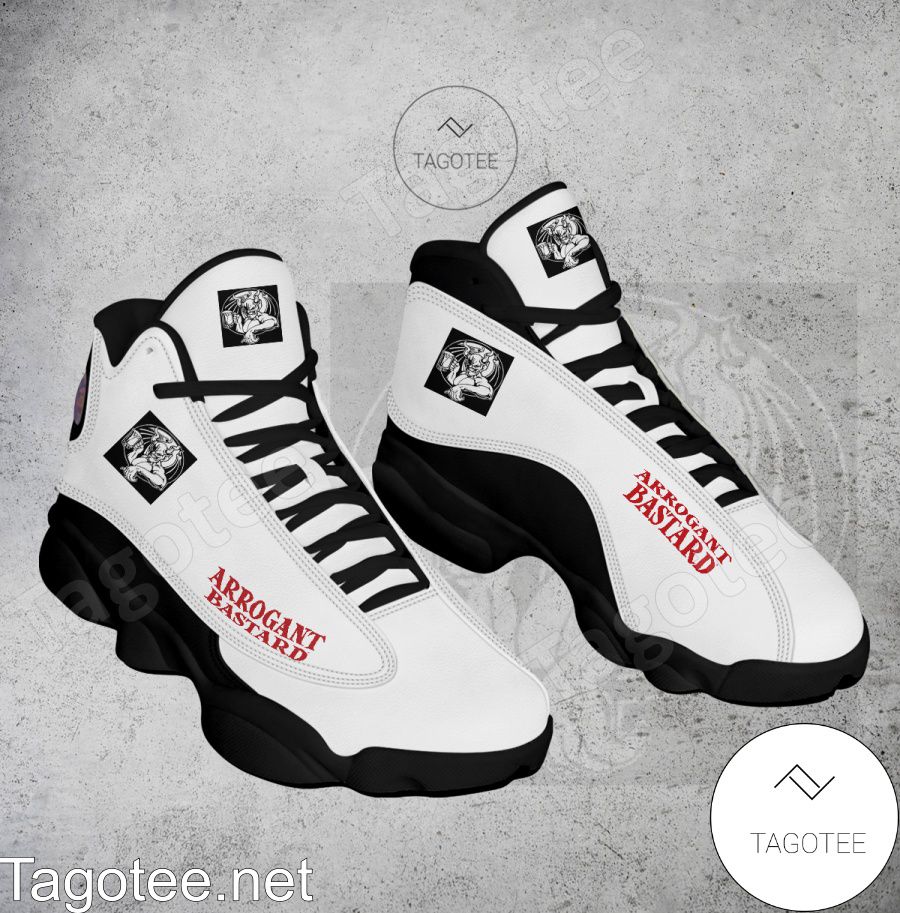 Arrogant Bastard Logo Air Jordan 13 Shoes - MiuShop a