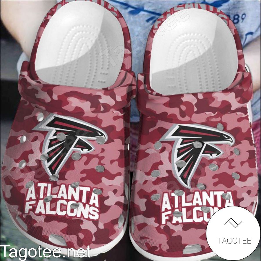 Atlanta Falcons Camouflage Crocs Clogs