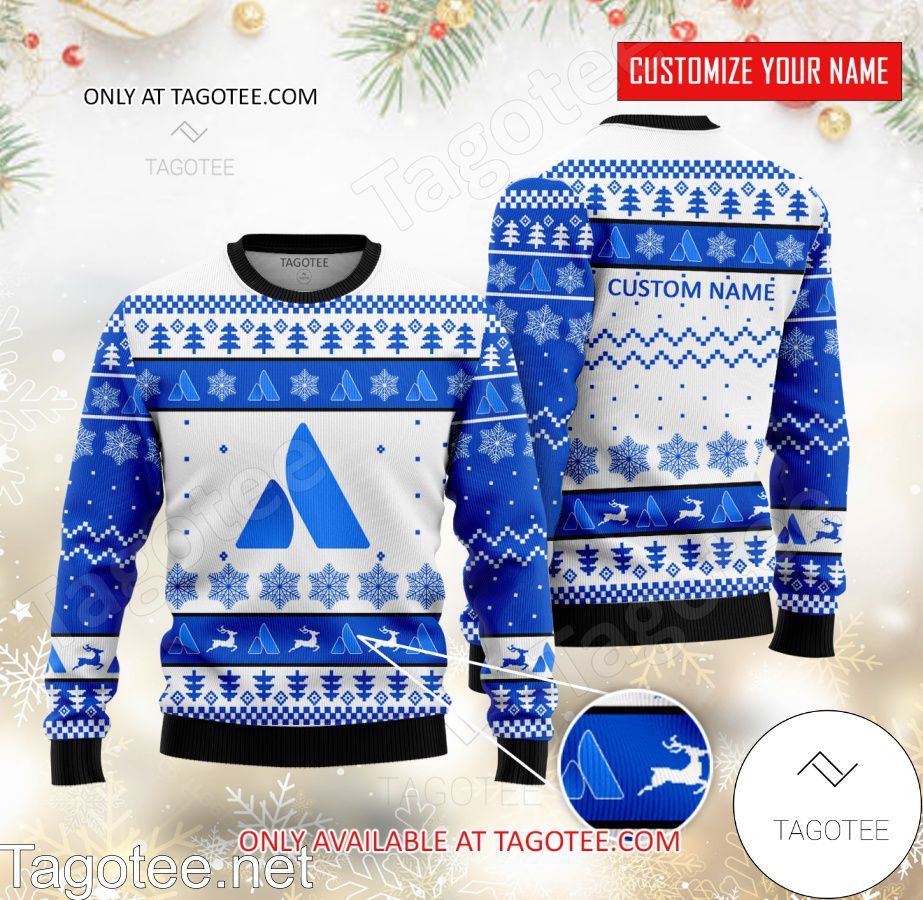 Atlassian Logo Personalized Ugly Christmas Sweater - MiuShop