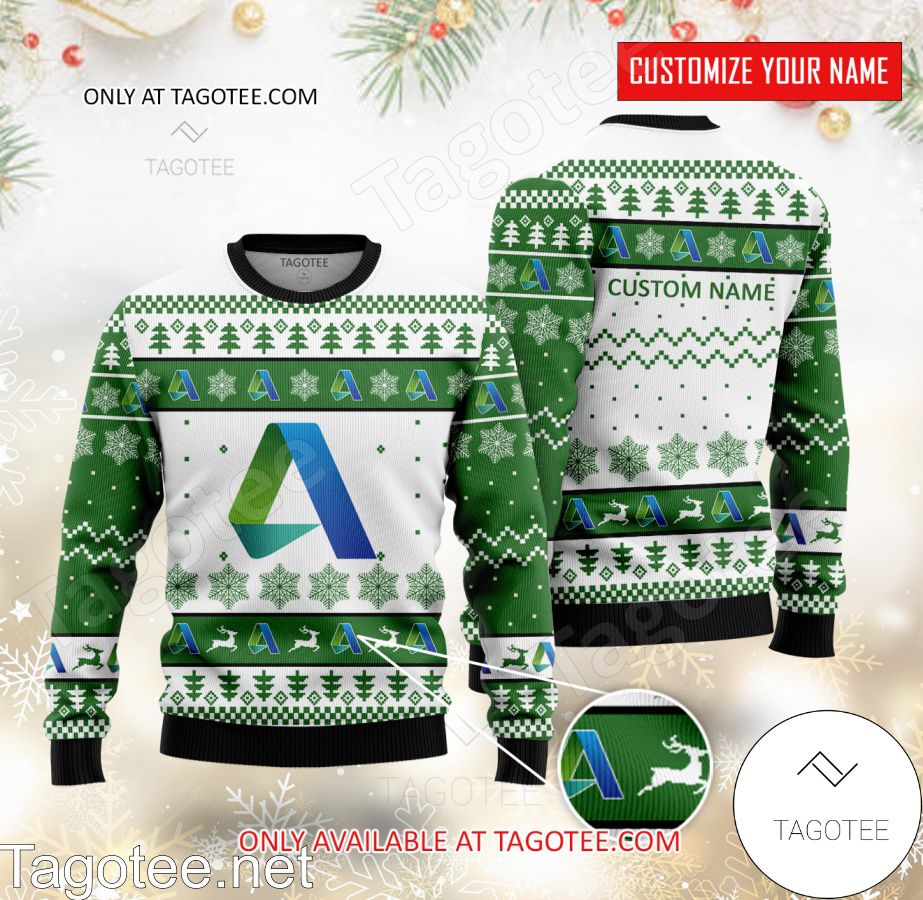 Autodesk Personalized Logo Ugly Christmas Sweater - MiuShop