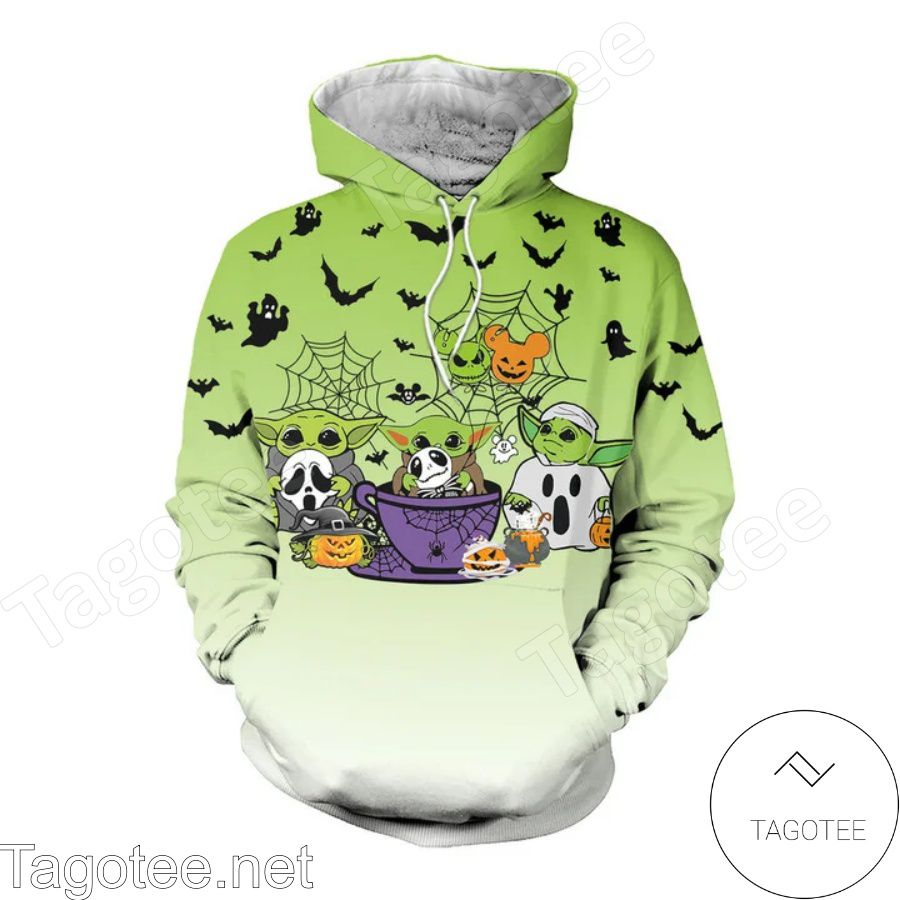 Baby Yoda Halloween Hoodie And Leggings a