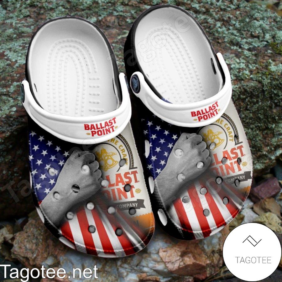 Ballast Point American Flag Crocs Clogs