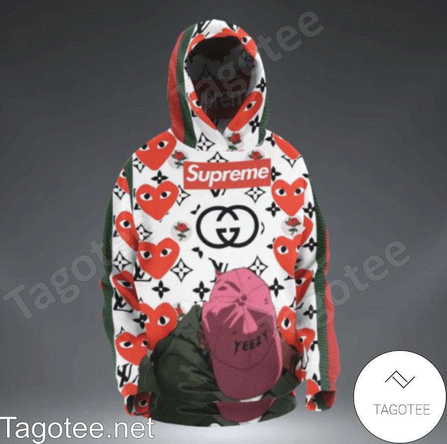 Bape Supreme Louis Vuitton Gucci Hoodie