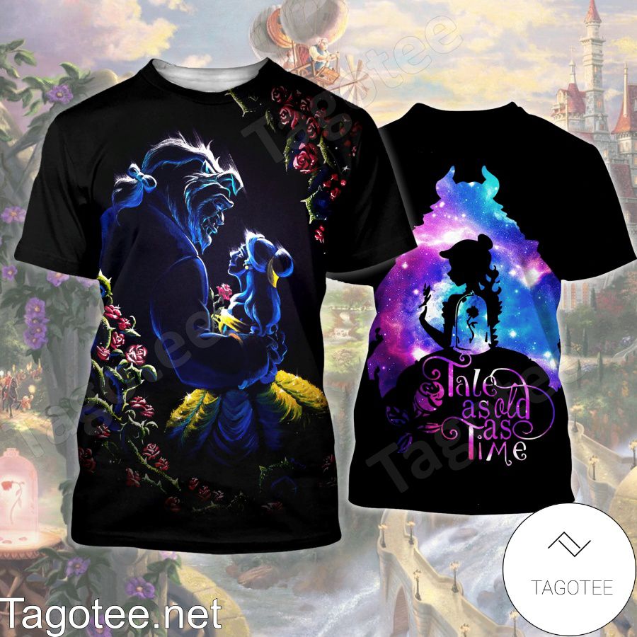 Beauty And The Beast Tale As Old As Time Black Shirt, Tank Top And Leggings a