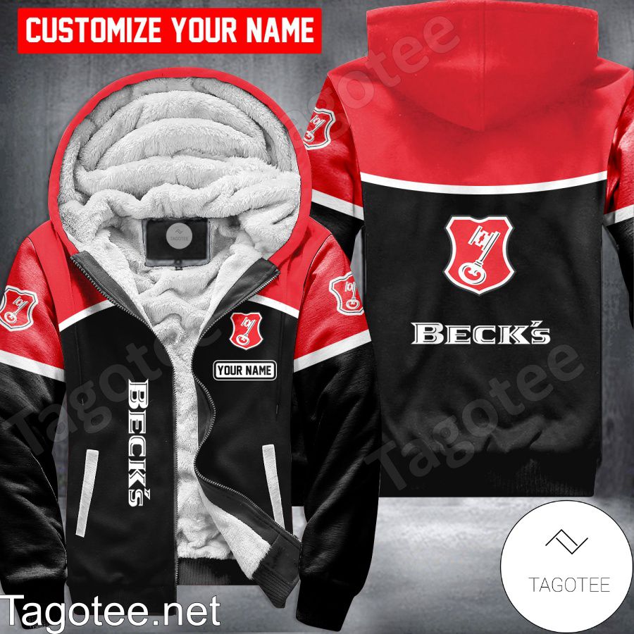 Beck's Custom Uniform Fleece Hoodie - MiuShop