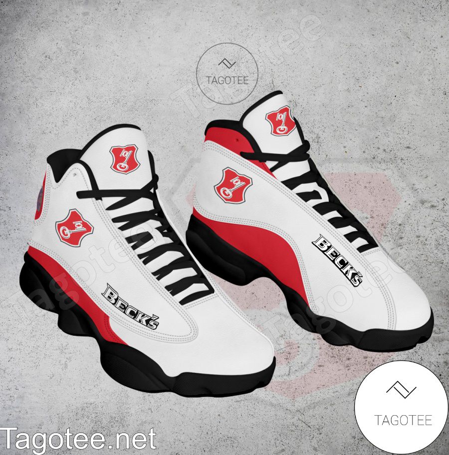 Beck's Logo Air Jordan 13 Shoes - MiuShop a