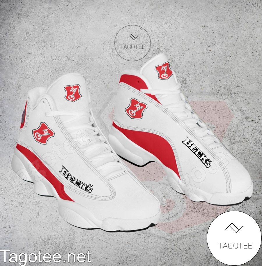 Beck's Logo Air Jordan 13 Shoes - MiuShop