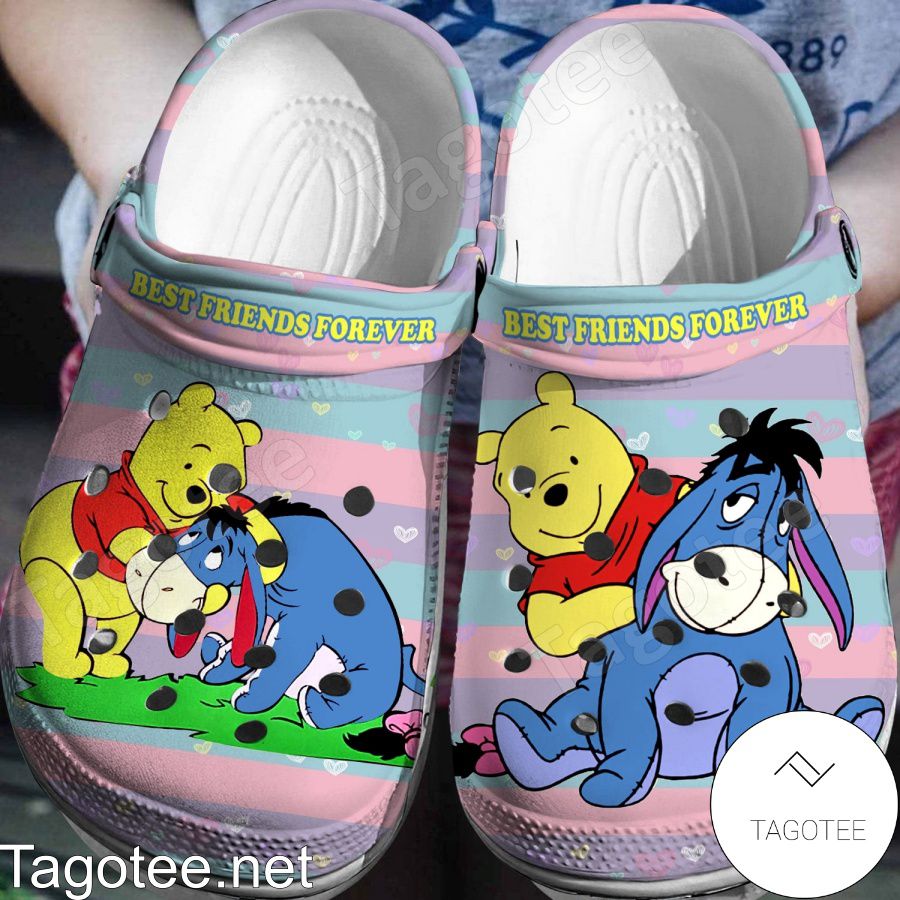 Best Friends Forever Pooh And Eeyore Crocs Clogs