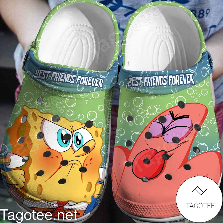 Best Friends Forever Spongebob And Patrick Crocs Clogs