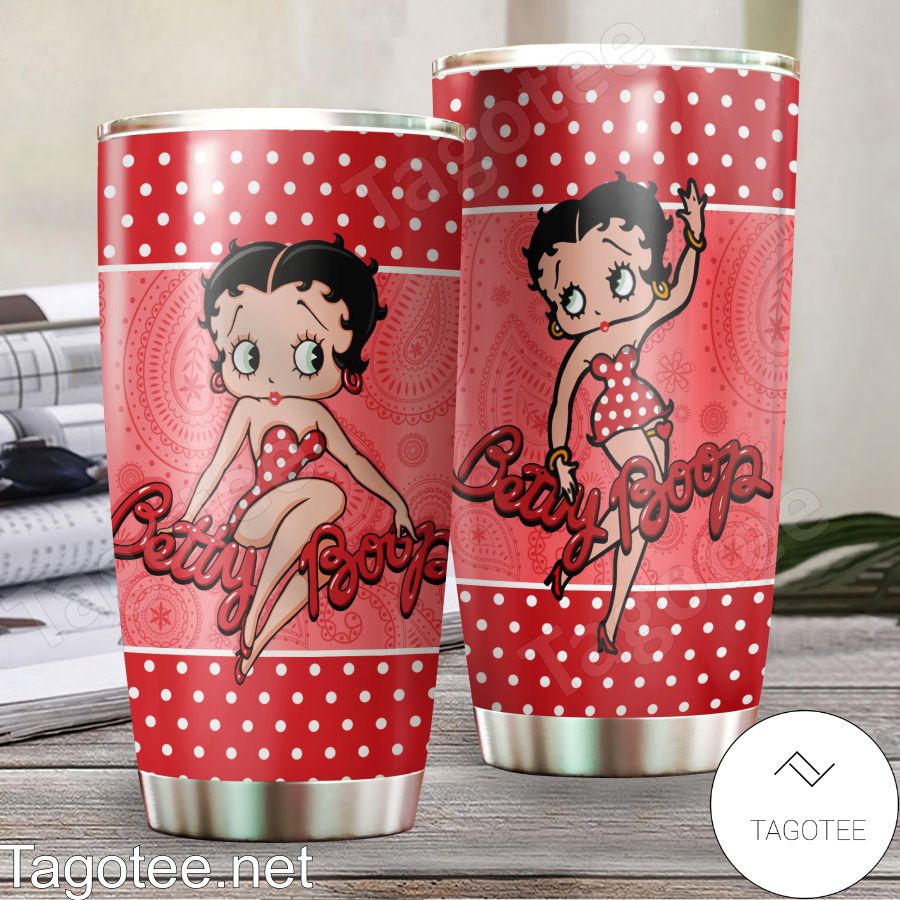 Betty Boop Mandala Pattern Tumbler