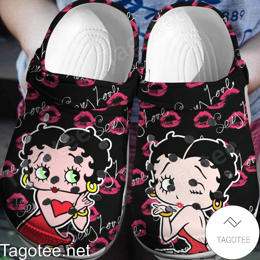 Betty Boop Sexy Love Crocs Clogs