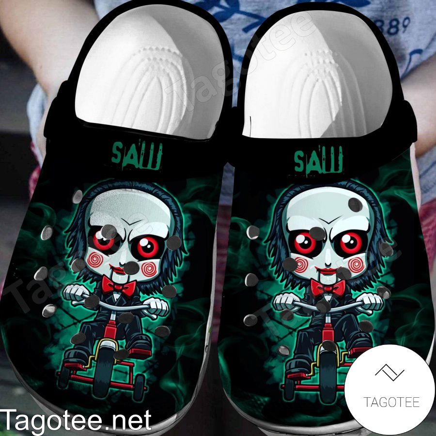 Billy The Puppet Saw Crocs Clogs