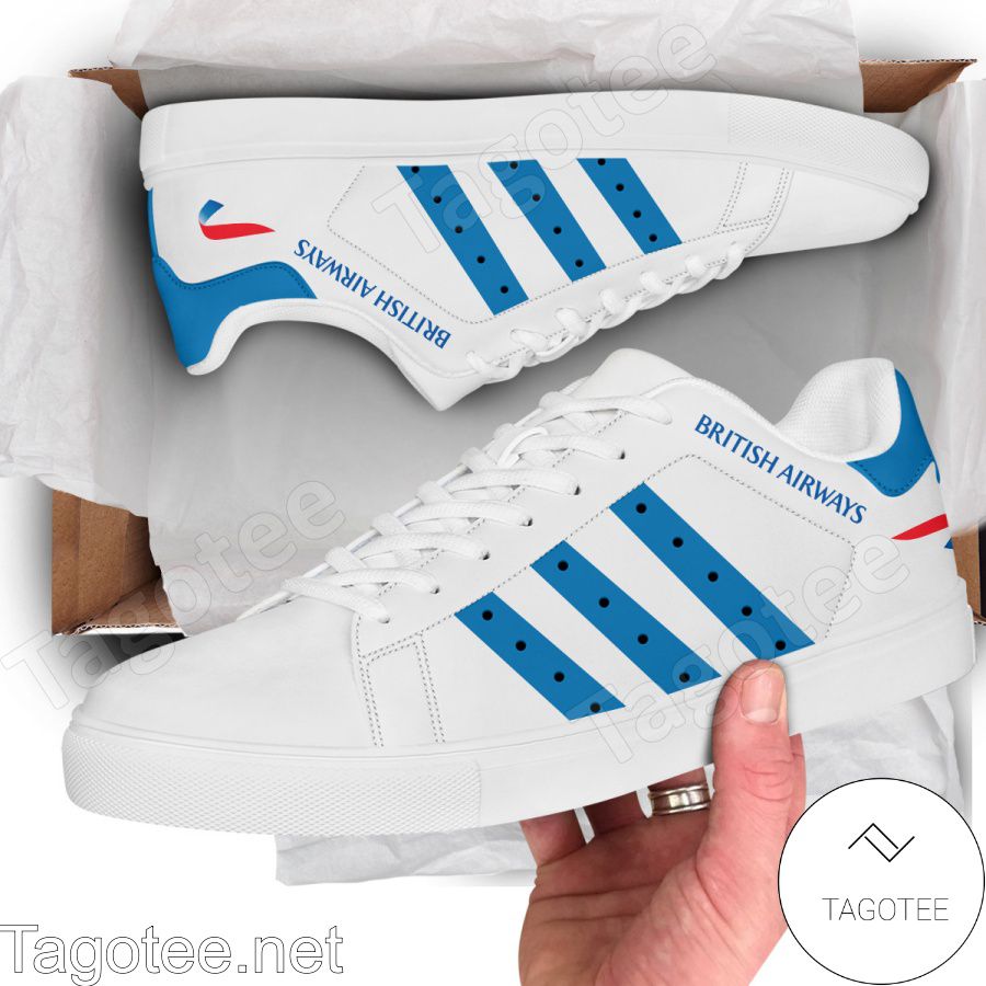 British Airways Logo Stan Smith Shoes - MiuShop