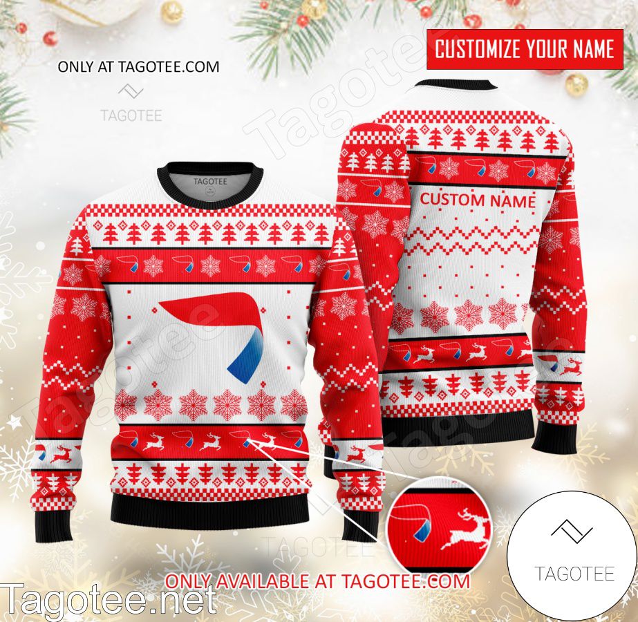 British Airways Personalized Logo Ugly Christmas Sweater - MiuShop