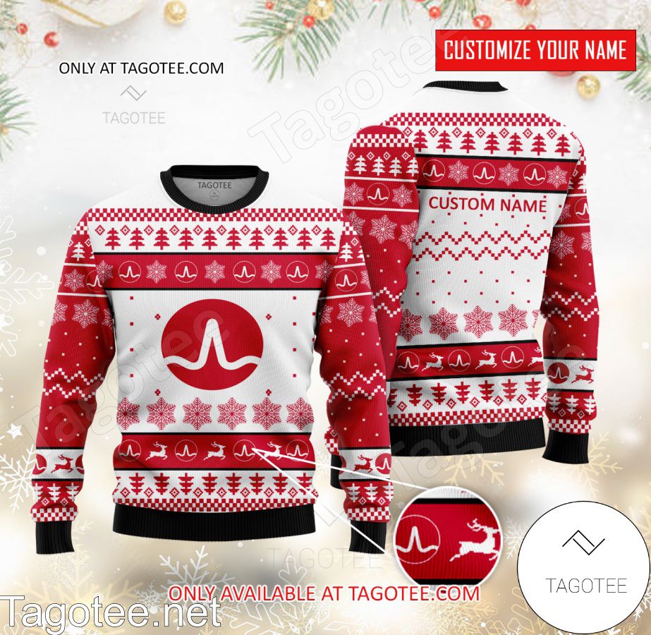 Broadcom Logo Personalized Ugly Christmas Sweater - MiuShop