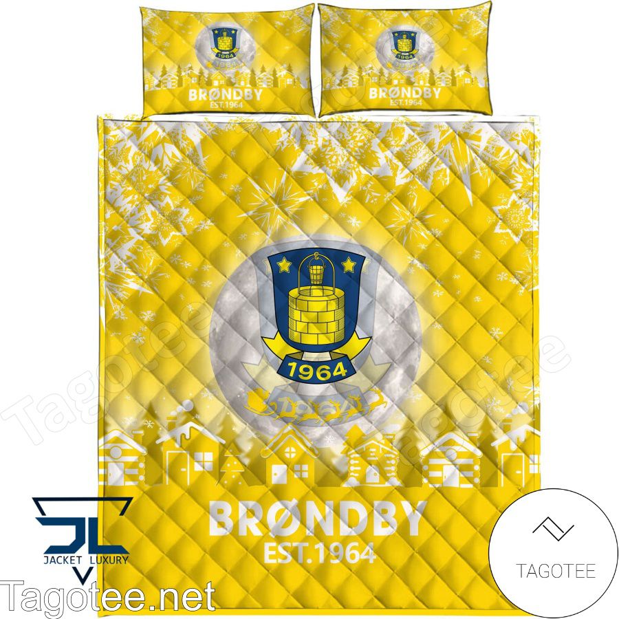 Brondby If Est 1964 Christmas Bedding Set a