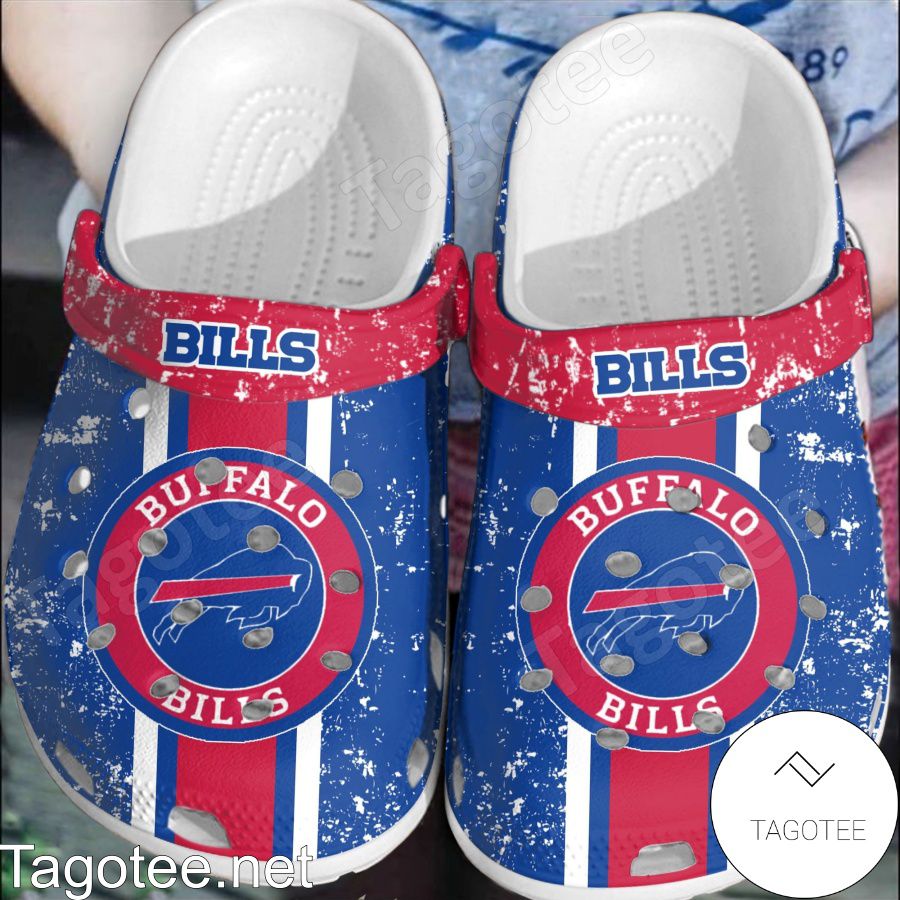 Buffalo Bills Logo Football Team Crocs Clogs