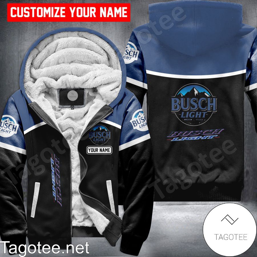 Busch Light Custom Uniform Fleece Hoodie - MiuShop