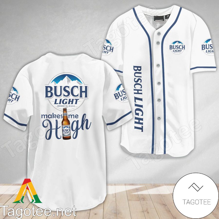 Busch Light Make Me High Baseball Jersey