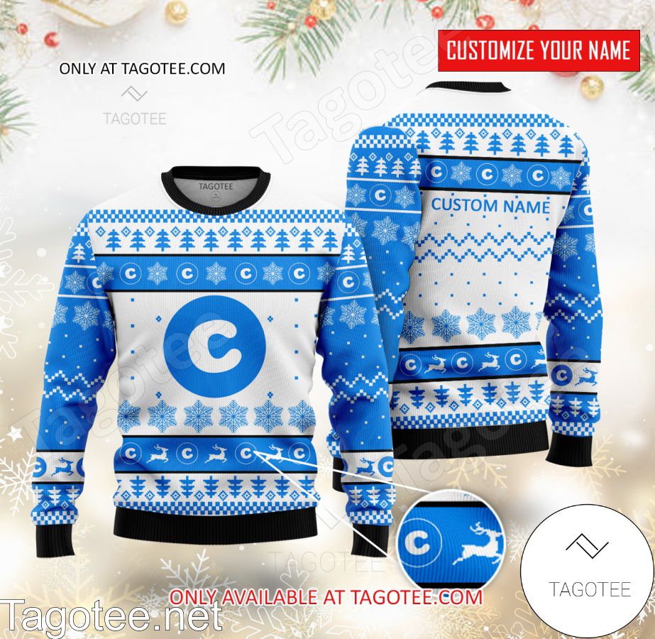 Chewy Logo Personalized Ugly Christmas Sweater - EmonShop