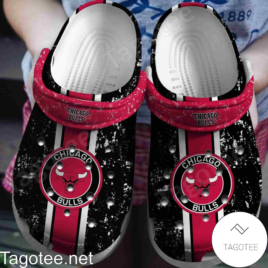 Chicago Bulls Logo Basketball Team Crocs Clogs