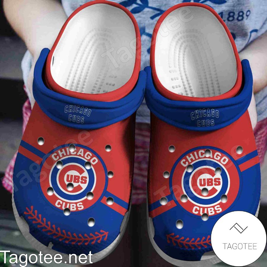 Chicago Cubs Logo Sports Crocs Clogs