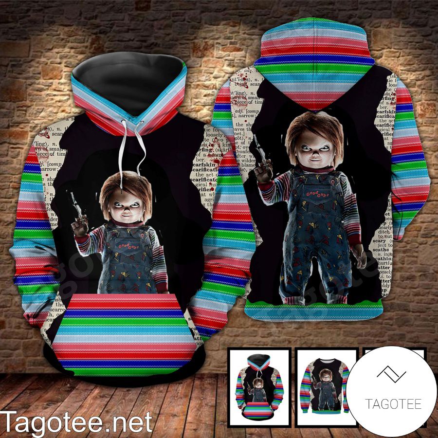 Chucky Color Line T-shirt, Hoodie