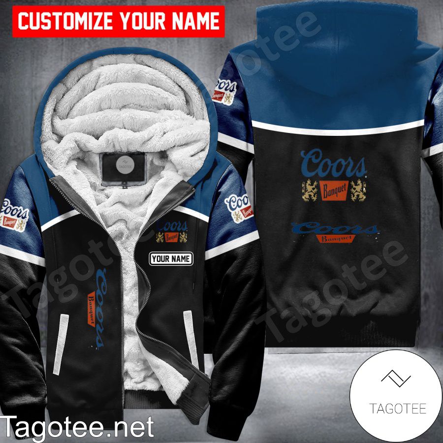 Coors Banquet Custom Uniform Fleece Hoodie - MiuShop