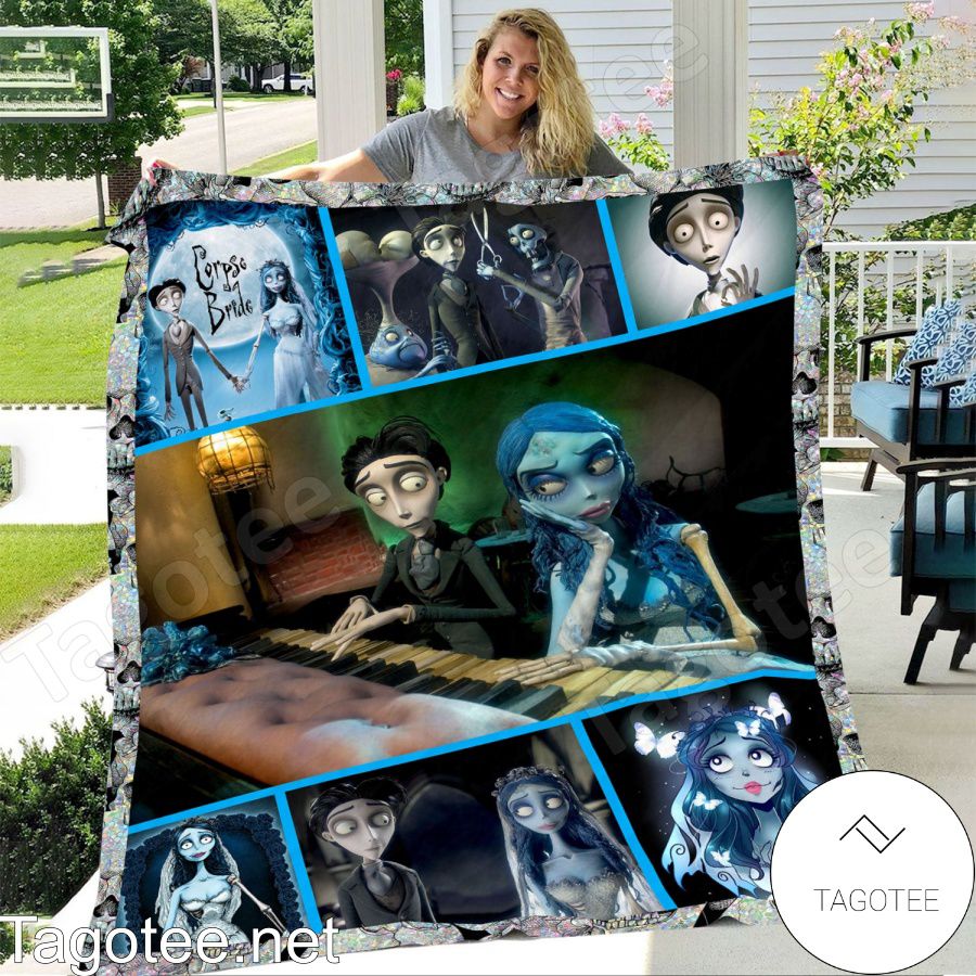 Corpse Bride Halloween Blanket