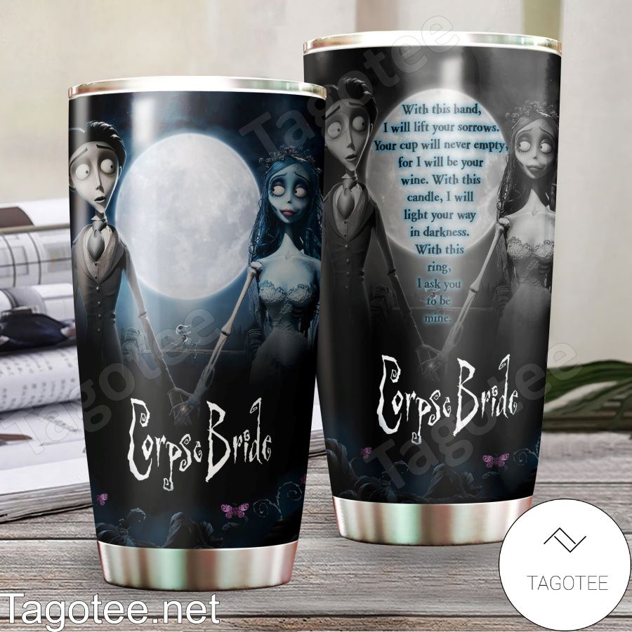 Corpse Bride Halloween Tumbler