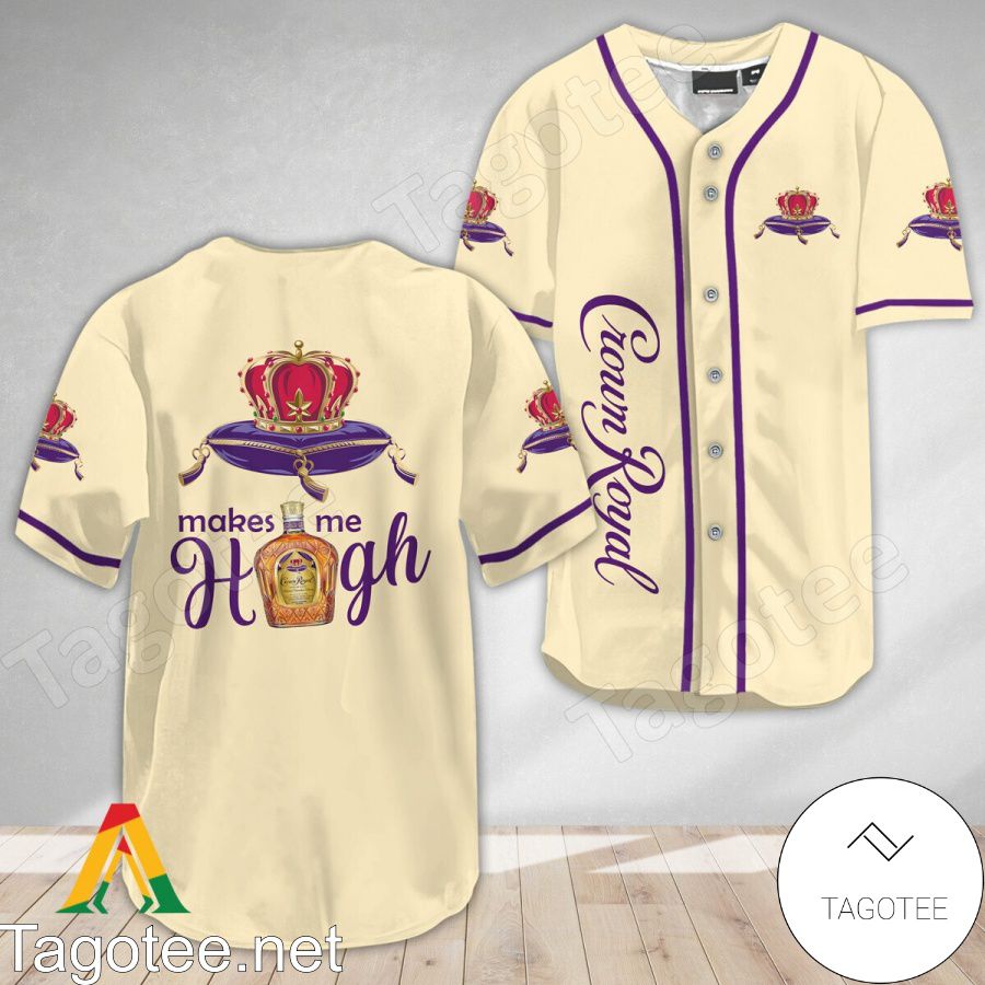 Crown Royal Make Me High Baseball Jersey