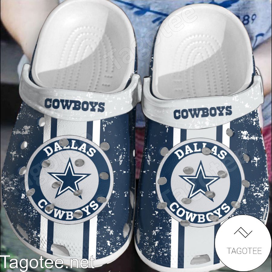 Dallas Cowboys Football Team Crocs Clogs